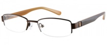 Guess GU 9060 Eyeglasses Eyeglasses - BRN: Brown Satin
