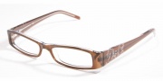 D&G DD1128B Eyeglasses Eyeglasses - 568 Brown On Transparent Demo Lens