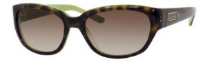 Kate Spade Bri/S Sunglasses Sunglasses - 0DV2 Tortoise Kiwi / Y6 Brown Gradient Lens