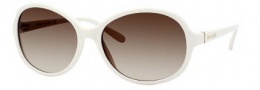 Kate Spade Caitlin/S Sunglasses Sunglasses - 0EG8 Ivory / Y6 Brown Gradient Lens