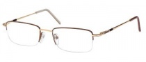 Gant G Clinton Eyeglasses Eyeglasses - BRN/GLD: Brown / Gold