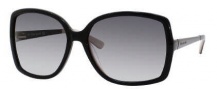Kate Spade Darryl/S Sunglasses Sunglasses - 0JBM Black Champagne / Y7 Gray Gradient Lens