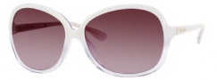 Kate Spade Gabi/S Sunglasses Sunglasses - 0FD4 Ivory Crsytal / Y6 Brown Gradient Lens
