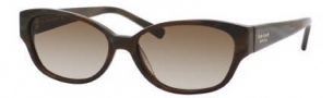 Kate Spade Halle/S Sunglasses Sunglasses - 0FA6 Brown Horn / Y6 Brown Gradient Lens