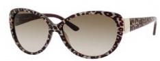 Kate Spade Soliel/S Suglasses Sunglasses - 01A5 Leopard / Y6 Brown Gradient Lens