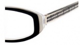 Kate Spade Essie Eyeglasses Eyeglasses - 0SS6 Black Cream Crsytal 