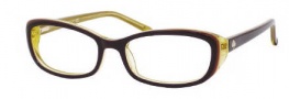 Kate Spade Magda Eyeglasses Eyeglasses - 0JXE Aubergine Yellow