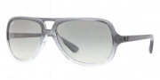 Ray-Ban RB4162 Sunglasses Sunglasses - 818/32 Gray Gradient Transparent / Crystal Gray Gradient
