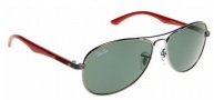 Ray-Ban Junior RJ9529S Sunglasses Sunglasses - 200/71 Gunmetal / Green (50 size only)