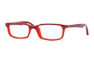 Ray-Ban Junior RY1525 Eyeglasses Eyeglasses - 3568 Top Violet / Red Tinsel