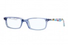 Ray-Ban Junior RY1525 Eyeglasses Eyeglasses - 3571 Top Transparent Azure