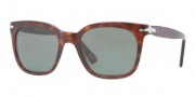 Persol PO2999S Sunglasses Sunglasses - 938/51 Green Striped Brown Crystal / Brown Gradient 