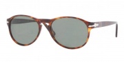 Persol PO 2931S Sunglasses Sunglasses - 95/58 Black / Crystal Green Polarized