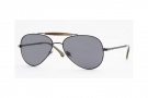 Brooks Brothers BB 475S Sunglasses Sunglasses - 115487 Matte Black / Gray