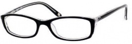 Liz Claiborne 418 Eyeglasses Eyeglasses - OFW3 Black Crystal 