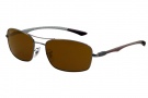 Ray-Ban RB8309 Sunglasses Sunglasses - 004/83 Gunmetal Polarized Brown