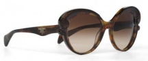 Prada PR 28NS Sunglasses Sunglasses - 2AU6S1 Havana / Brown Gradient