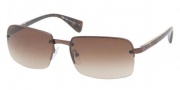 Prada PR 61NS Sunglasses Sunglasses - ACD6S1 Brown Demi Shiny / Brown Gradient