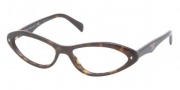 Prada PR08OV Eyeglasses Eyeglasses - 2AU1O1 Havana