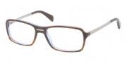 Prada PR 15NV Eyeglasses Eyeglasses - CAJ1O1 Top Dark Tortosie Blue