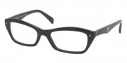 Prada PR 16NV Eyeglasses Eyeglasses - 1AB1O1 Gloss Black