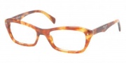Prada PR 16NV Eyeglasses Eyeglasses - 4BW1O1 Light Havana
