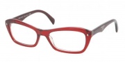 Prada PR 16NV Eyeglasses Eyeglasses - CAF1O1 Ruby Gradient