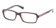 Prada Sport PS 01CV Eyeglasses Eyeglasses - CAR1O1 Lava Red