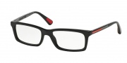 Prada Sport PS 02CV Eyeglasses Eyeglasses - 1AB1O1 Black