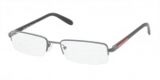 Prada Sport PS 57BV Eyeglasses Eyeglasses - ACC1O1 Blue Demi Shiny