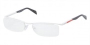Prada Sport PS 58BV Eyeglasses Eyeglasses - AAI1O1 White Demi Shiny