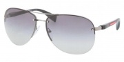 Prada Sport PS 56MS Sunglasses Sunglasses - 5AV1C0 Gunmetal / Mirror Gold