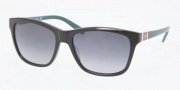 Tory Burch  TY7031 Sunglasses Sunglasses - 806/11 Black Green / Grey Gradient