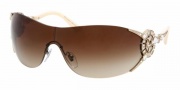 Bvlgari BV6039B Sunglasses Sunglasses - 278/13 Pale Gold / Brown Gradient
