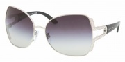 Bvlgari BV6049B Sunglasses Sunglasses - 102/8G Palladium / Gray Gradient