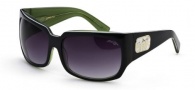 Black Flys Zipper Fly Sunglasses Sunglasses - Grey / Lime
