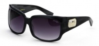 Black Flys Zipper Fly Sunglasses Sunglasses - Black / Grey Horn