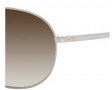 Marc by Marc Jacobs MMJ 004/S Sunglasses Sunglasses - OSGD Satin Ruthenium (YY Brown Gradient Lens)