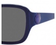 Marc by Marc Jacobs MMJ 021/S Sunglasses Sunglasses - 01K1 Navy (BM Dark Gray Lens) 