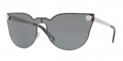 Versace VE2120 Sunglasses Sunglasses - 10008G Silver / Gray Gradient