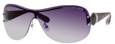 Marc by Marc Jacobs MMJ 028/N/S Sunglasses Sunglasses - OZV2 Ruthenium Black Gray (JJ Gray Gradient Lens)