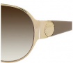Marc by Marc Jacobs MMJ 041/S Sunglasses Sunglasses - OZAV Gold / Sand Beige (WO Brown Gradient Lens)