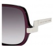 Marc by Marc Jacobs MMJ 087/S Sunglasses Sunglasses - ONJA Pearl Plum / Palladium (5M Gray Gradient Aqua Lens)
