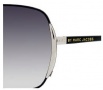 Marc by Marc Jacobs MMJ 098/S Sunglasses Sunglasses - ONMI Shiny Black (9C Dark Gray Gradient Lens)