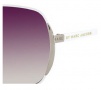Marc by Marc Jacobs MMJ 098/S Sunglasses Sunglasses - OSJR White (02 Brown Gradient Lens)