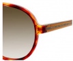 Marc by Marc Jacobs MMJ 101/S Sunglasses Sunglasses - 07R9 Light Havana / Transparent Brown (JS Gray Gradient Lens)