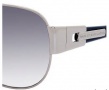 Marc by Marc Jacobs MMJ 107/S Sunglasses Sunglasses - ON8K Ruthenium / Blue (7V Gray Gradient Lens)