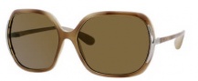 Marc by Marc Jacobs MMJ 115/P/S Sunglasses Sunglasses - 1Q6P Olive Tortoise (VW Brown Polarized Lens)