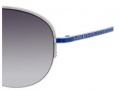 Marc by Marc Jacobs MMJ 119/S Sunglasses Sunglasses - 0010 Palladium / White (KX Dark Blue Gradient Lens)