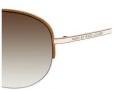 Marc by Marc Jacobs MMJ 119/S Sunglasses Sunglasses - OJ5G Gold (02 Brown Gradient Lens)